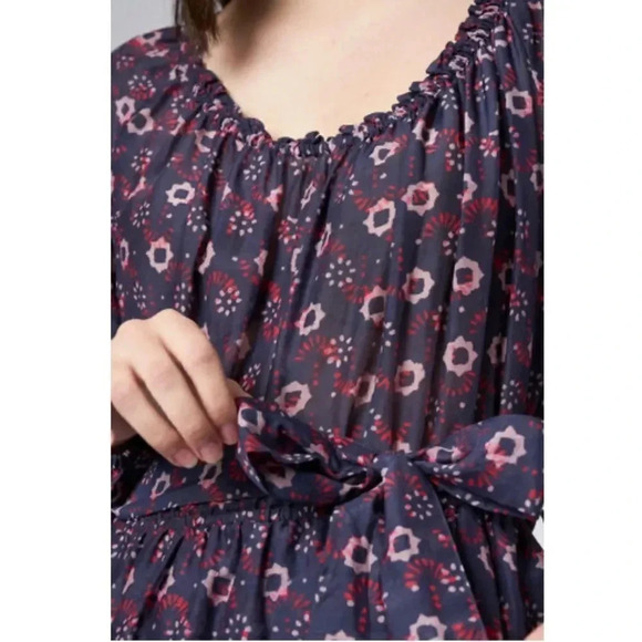 Xirena Jia Dress Navy Rouge -sz M - Picture 8 of 14